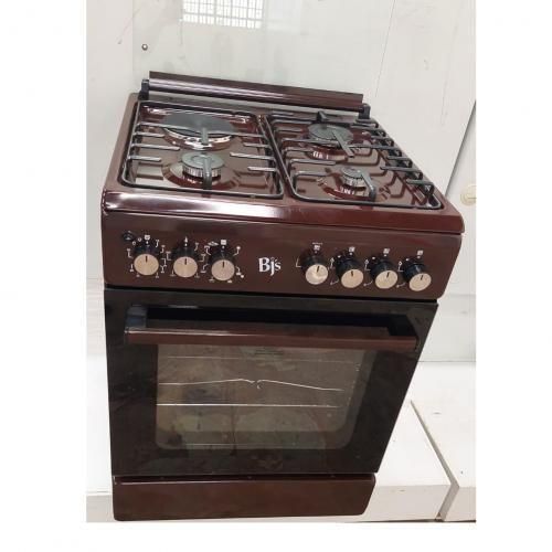 BJs Cooker Elegance 3 Gas Burner,1 Hotplate, 60*60 Cooker, Food Warmer, Turbo Fan