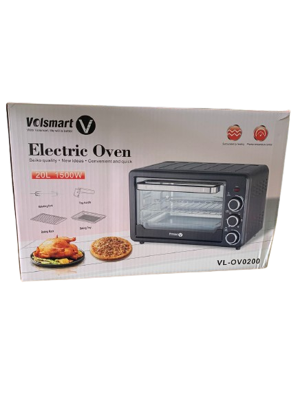 Volsmart Oven, 20L Modern Electric Oven With Rotisserie VL-OV0200