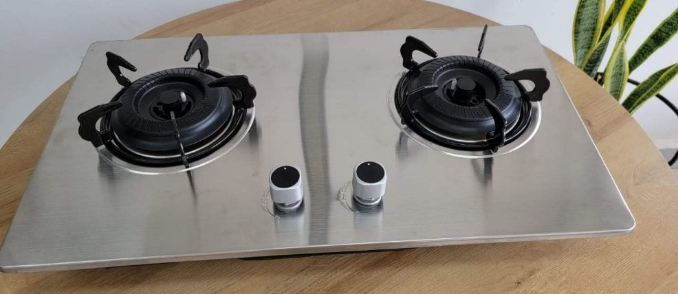 Amaze Cooker Premium 2 Burner Stainless Steel , Double Flame
