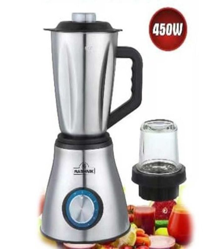 Rashnik Blender, 2 in 1 with Grinder, 450W RN-1036