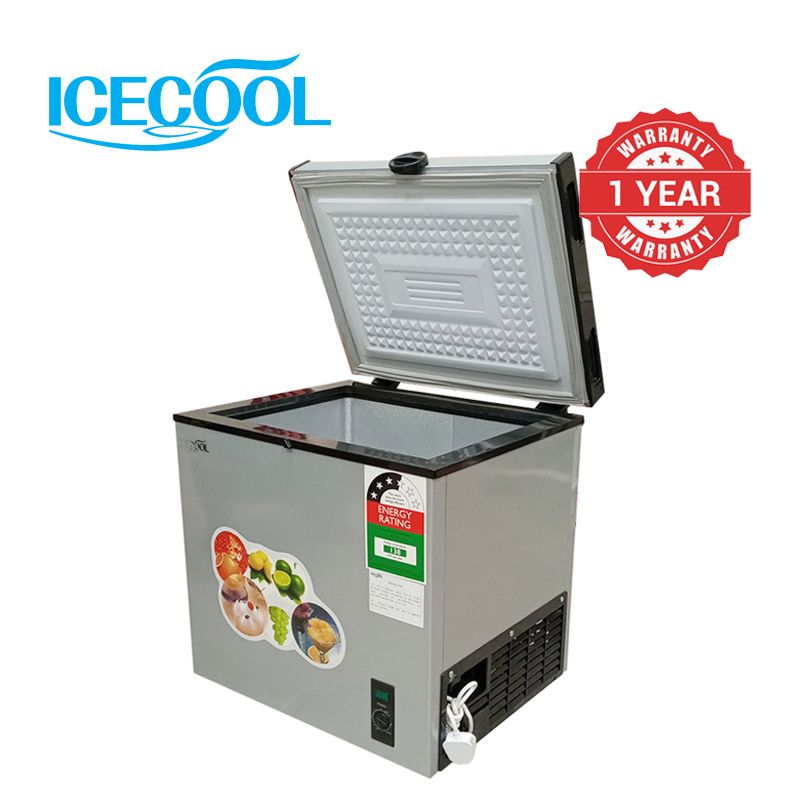 Chest Freezer 60L with Roller Wheel Silver 60L VL-BD60