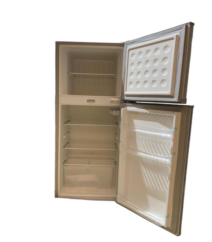 Volsmart Fridge 138L Double Doors Refrigerator VL-BCD138 SILVER
