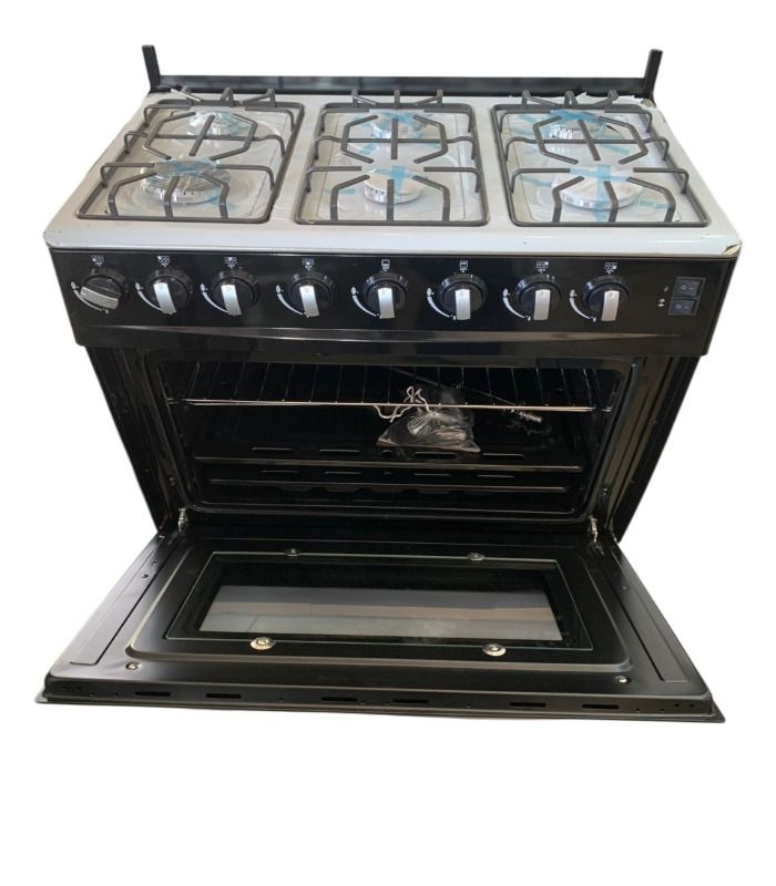 Sarahtech Cooker, 6 Gas Burner With Gas Oven 60*90, ST80FS6GG