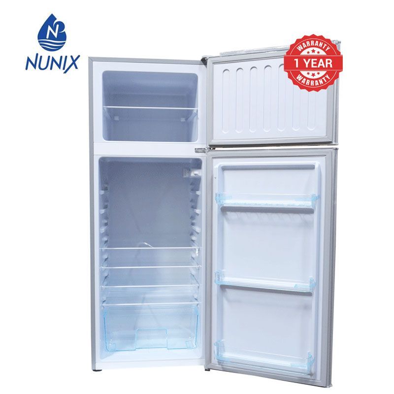 Nunix Fridge 210L Double Door  Direct Cool fridge Energy Efficient BCD-210l