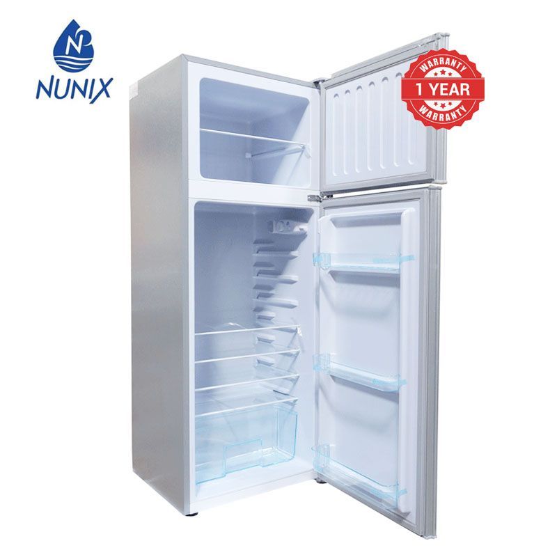 Nunix Fridge 210L Double Door  Direct Cool fridge Energy Efficient BCD-210l