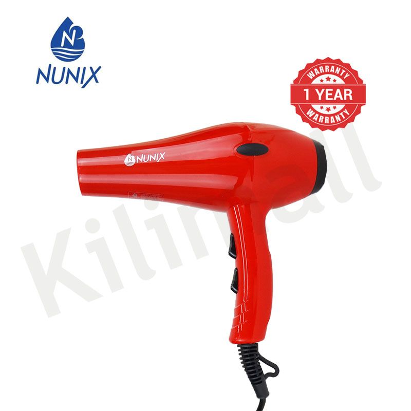 Nunix 2200W Blow Dry Hair Dryer HD01C Comes With Free Gifts Inside