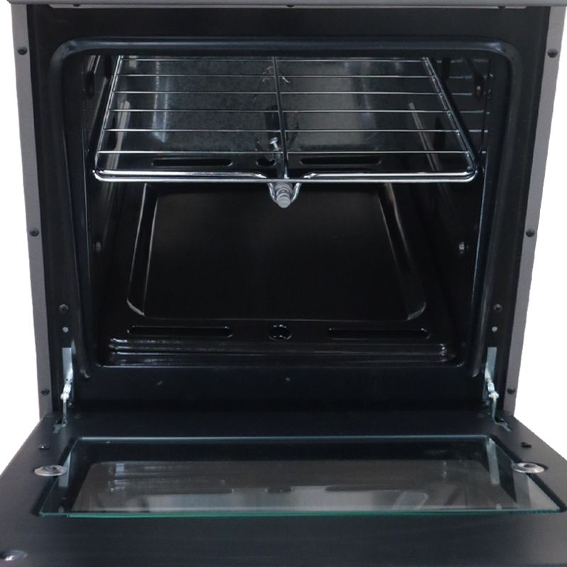 Nunix KZ-560-GO Free Standing 4 Gas Burners Oven Cooker Gas Cooker 1.5 M Hose Pipe +6KG Regulator+2 pcs Gas Tighteners