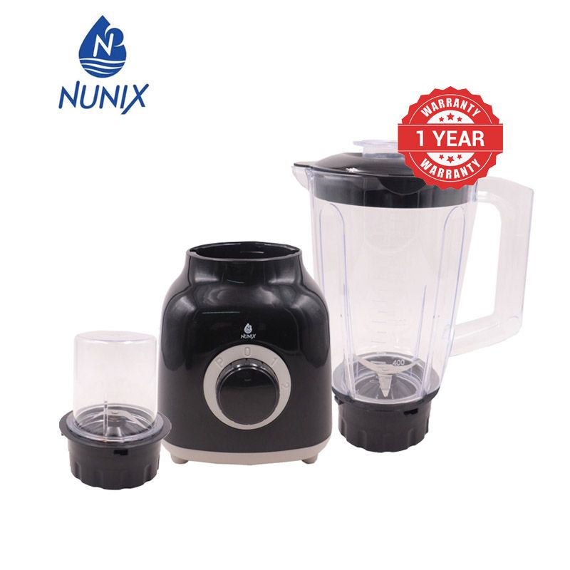Nunix Blender Durable High Quality Motor 2 In 1 Blender AK 200