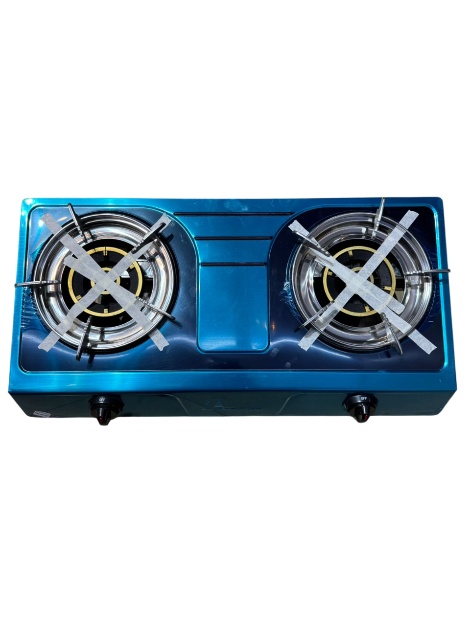 Amaze Cooker 2 Gas Pure Copper Burners Stainless Steel Body
