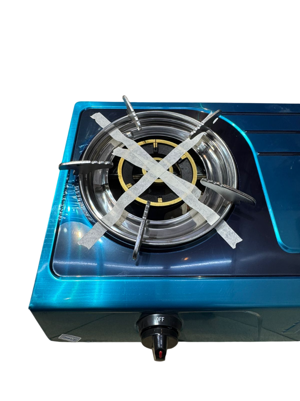 Amaze Cooker 2 Gas Pure Copper Burners Stainless Steel Body