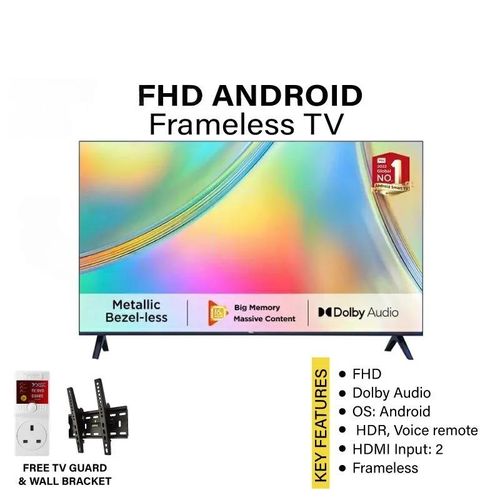 TCL TV TV 43" Full HD Smart S Series 43S5400 With Free TV Guard And Mount
