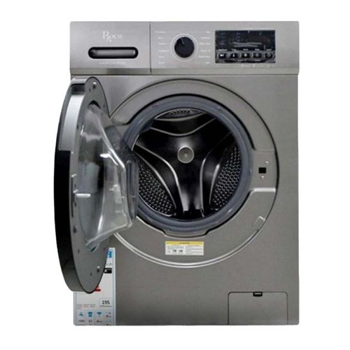 Roch Washing Machine 10Kg Front Load 1200RPM, Silver RWM-10FL-L(S)