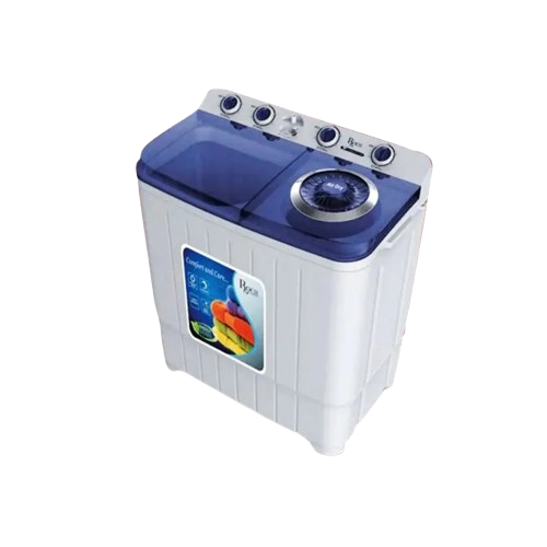 Roch Washing Machine Semi-Auto 14kgs - White, RWM-14TTR-W