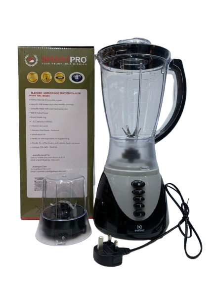 SmartPro Blender 2-in-1 With Grinder 1.5L 500W