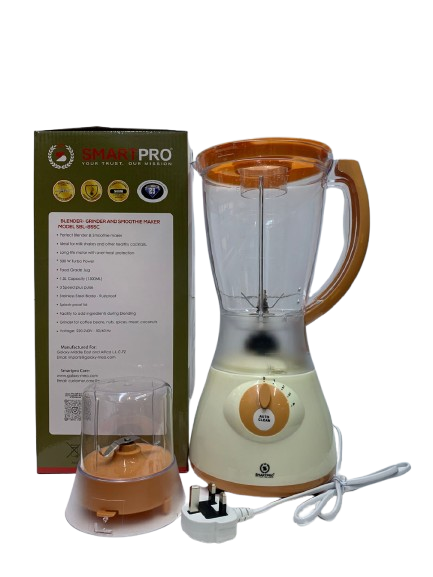 Smartpro Blender 2-in-1 With Grinder 1.5L 500W SBL-855C
