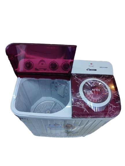 TLAC TWM-9001 9kgs Twin Tub Washing Machine - Semi-Automatic, Air Dry for Cleaner