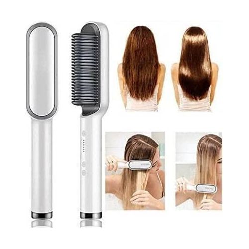 Nunix Hair Straightening Brush Comb  Electric SY-308