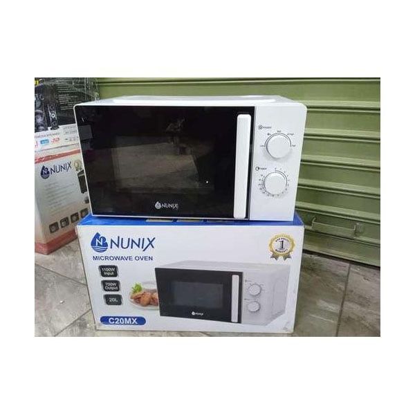 Nunix Microwave Oven 20L With Manual Setting Function C20MX1