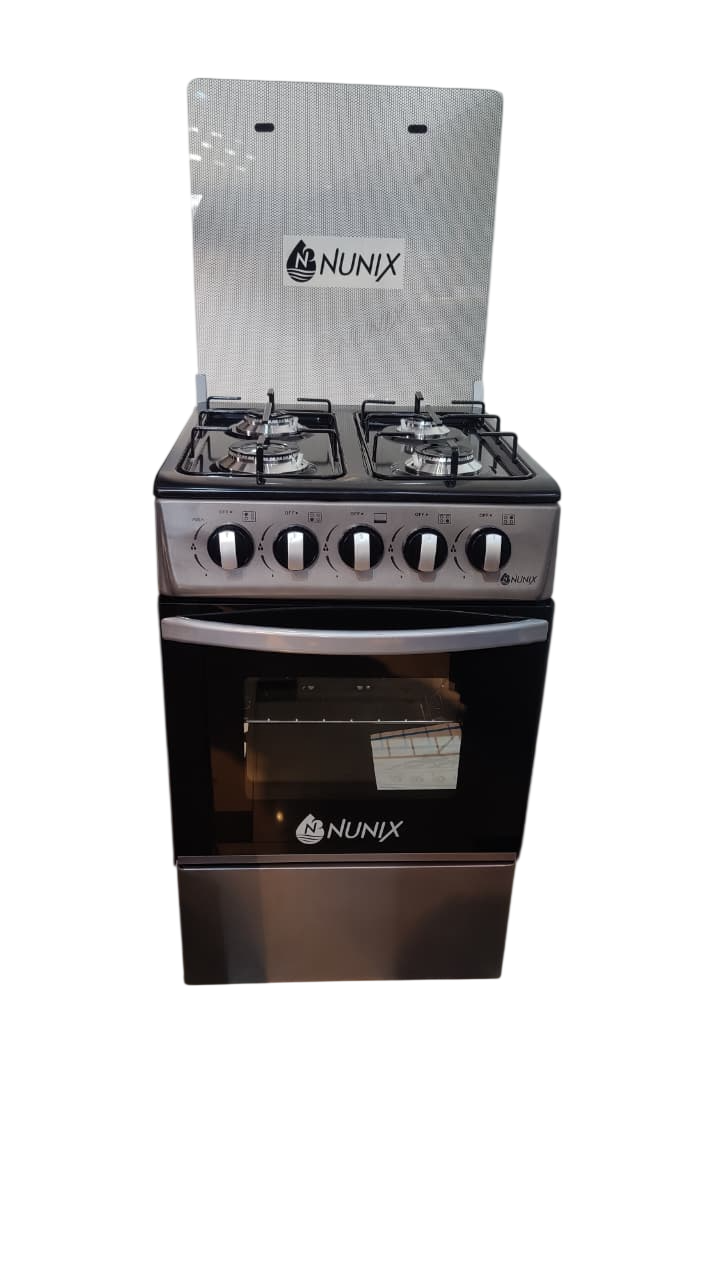 Nunix Cooker 4 Gas Burners Gas Oven 50*55*84cm WLD-560-GO