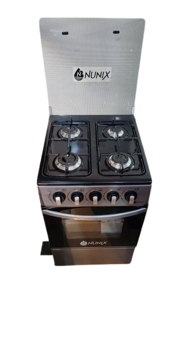 Nunix Cooker 4 Gas Burners Gas Oven 50*55*84cm WLD-560-GO