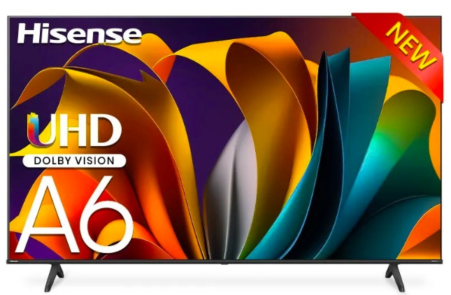Hisense A6QKEN 43 Inch 4K UHD Smart TV