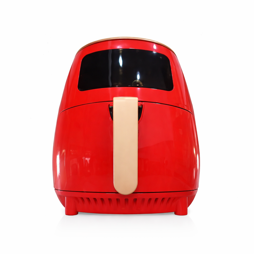 Selim Air Fryer Oil Free, Healthier 4.5 Liters 1400W Shiny Red 1 YR Waanty