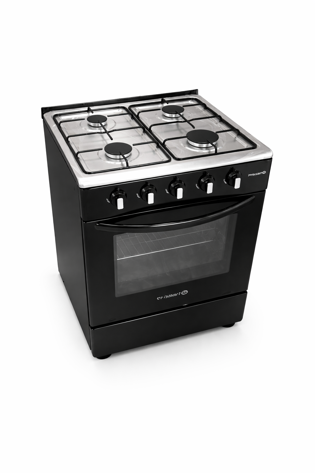 Volsmart 4 Gas + Gas Oven  Freestanding Gas Cooker Cooking Range with 60L Oven VGS-680 60*60