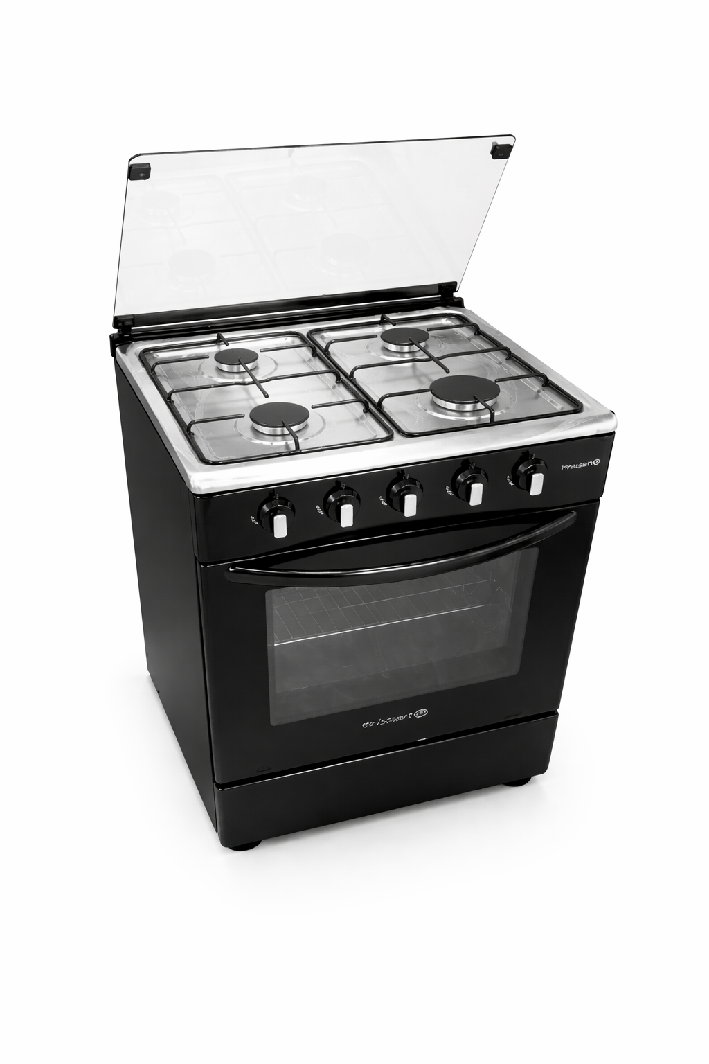 Volsmart 4 Gas + Gas Oven  Freestanding Gas Cooker Cooking Range with 60L Oven VGS-680 60*60