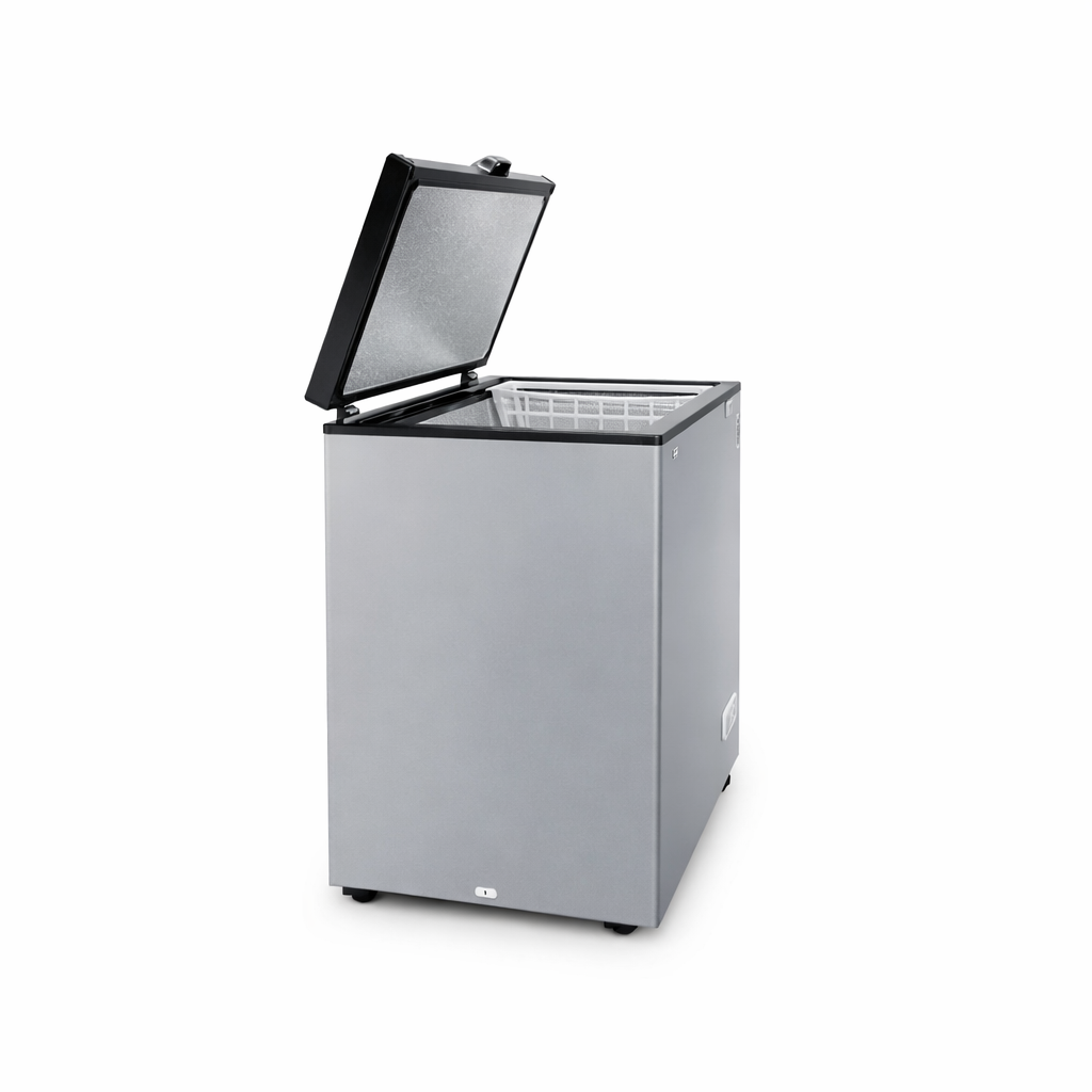 Chest Freezer 60L with Roller Wheel Silver 60L VL-BD60