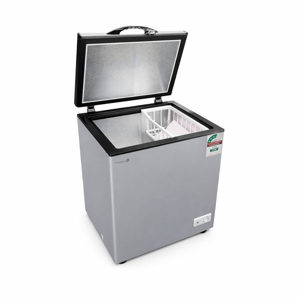 Chest Freezer 60L with Roller Wheel Silver 60L VL-BD60