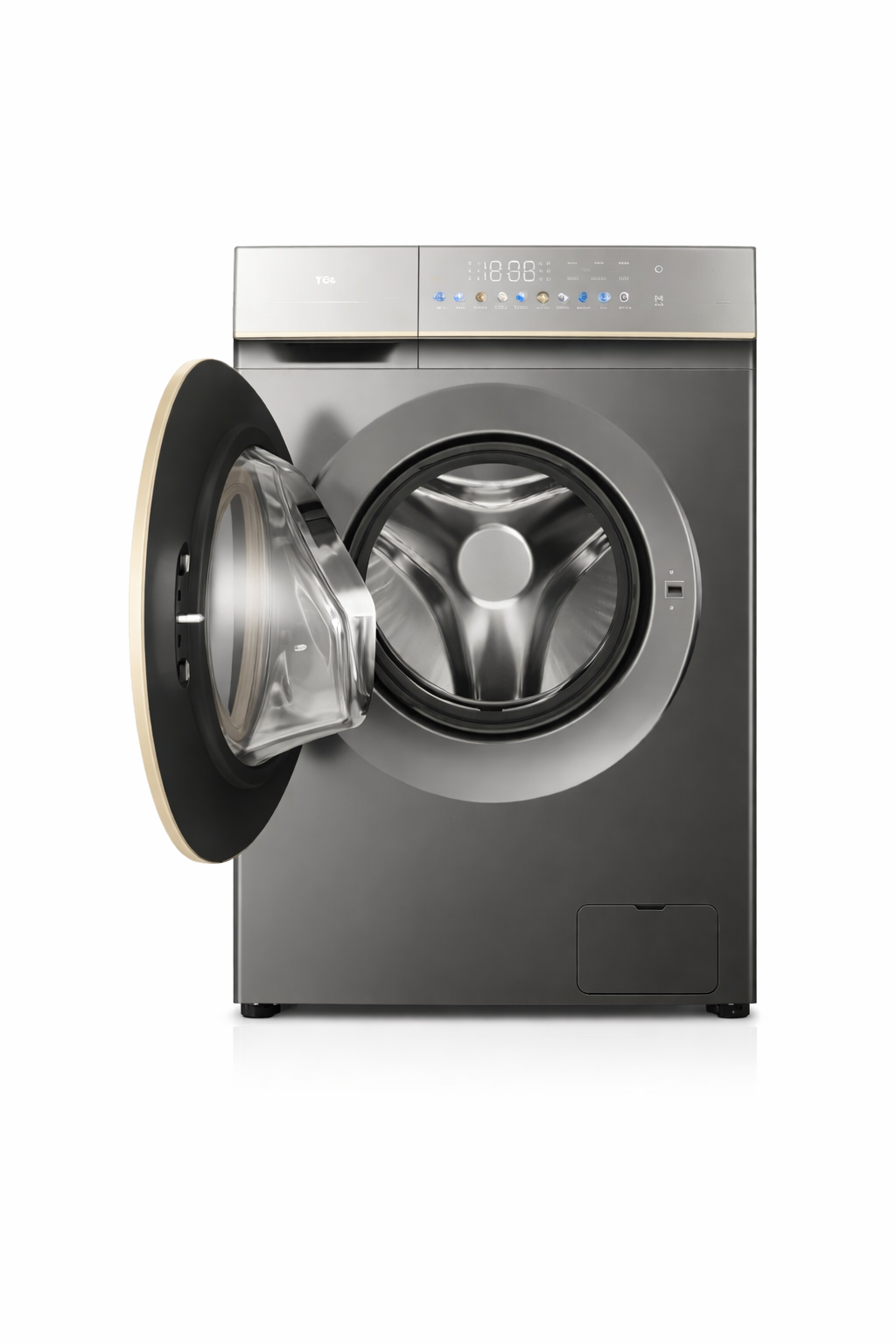 TCL 10/7KG C7110WDG Was and Dry Front Load Washing Machine and Dryer, DD Inverter Motor, Steam Wash, Air Wash, 1400RPM, A+++ Energy Saving