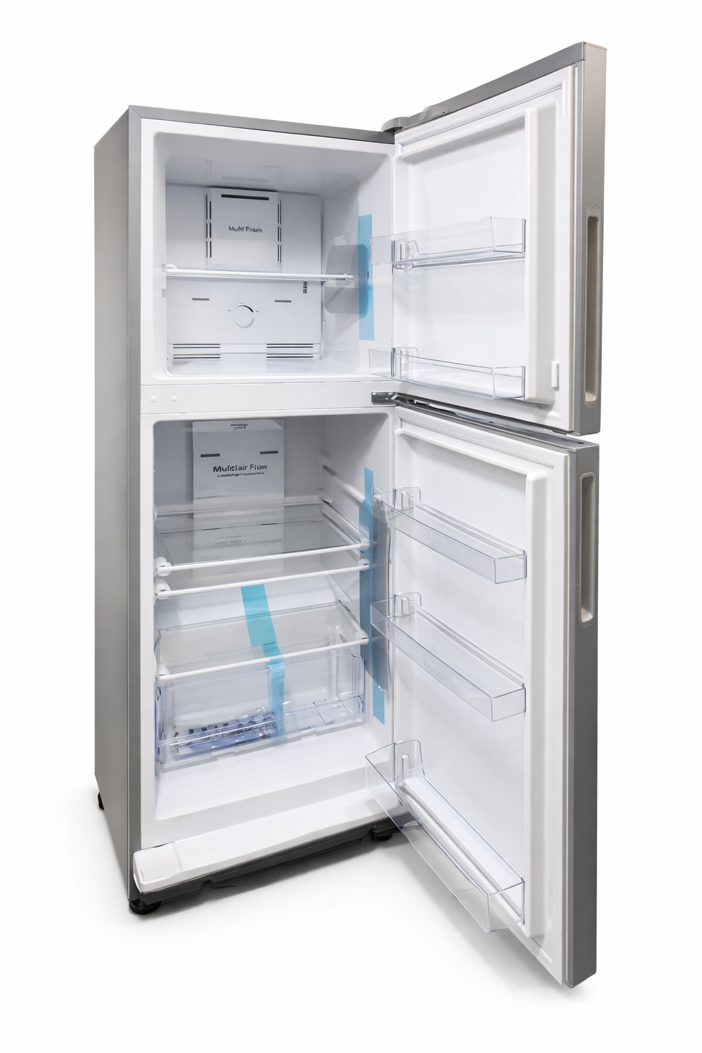 SmartPro 215L Double Door No Frost Refrigerator SFR-275-DT-I, Energy Saving, Fast Cooling, Low Noise, Silver