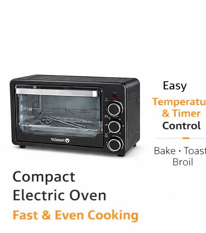 Volsmart Oven, 20L Modern Electric Oven With Rotisserie VL-OV0200