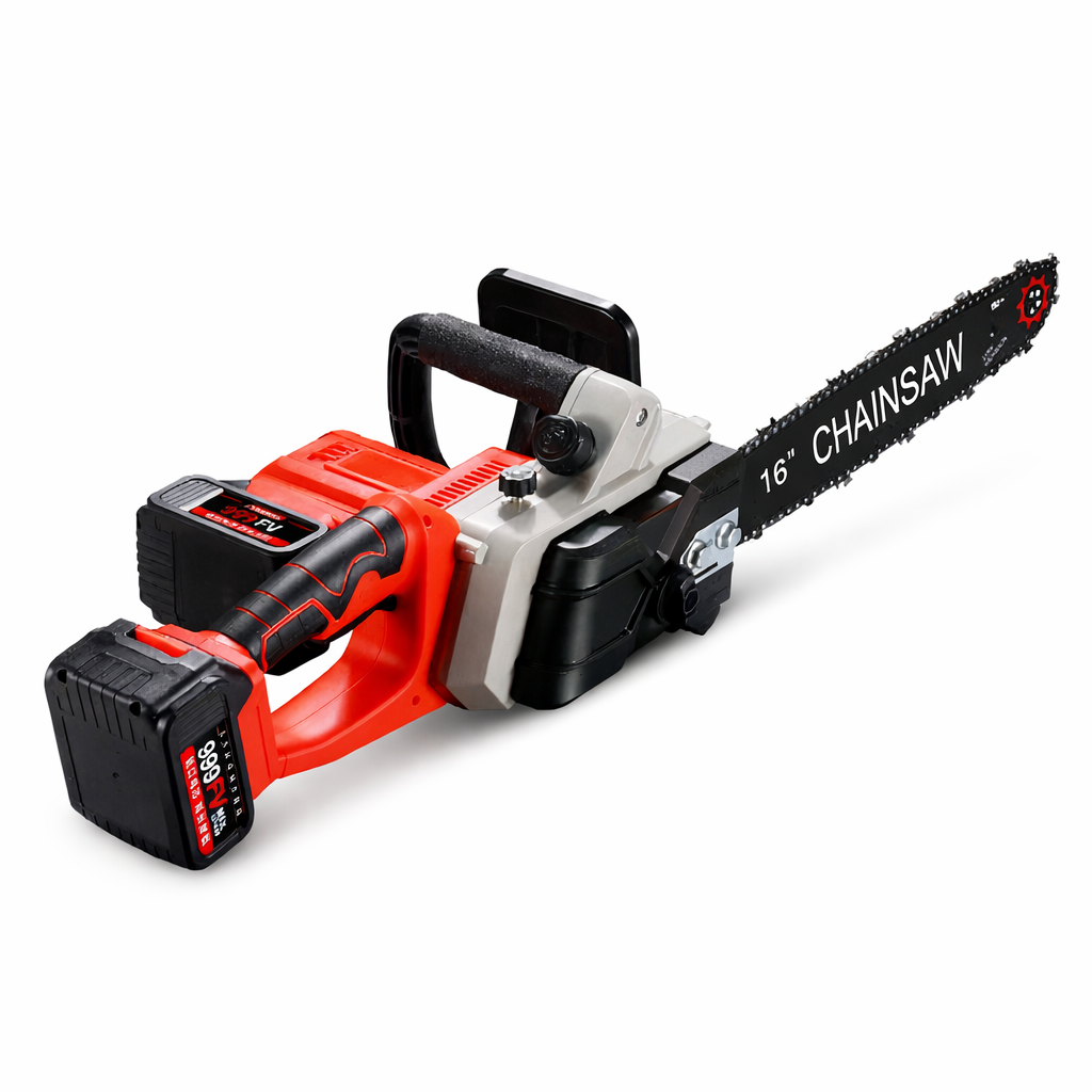LAC laichy Chainsaw Mini Cordless 36V Rechargeable Electric Chain Saw with Battery & Charger