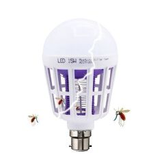 Best Selling Mosquito Killer Lamp Led Bug Zapper LED Bulb 3 Modes Insect Repellent Night Light 15W Pin Type
