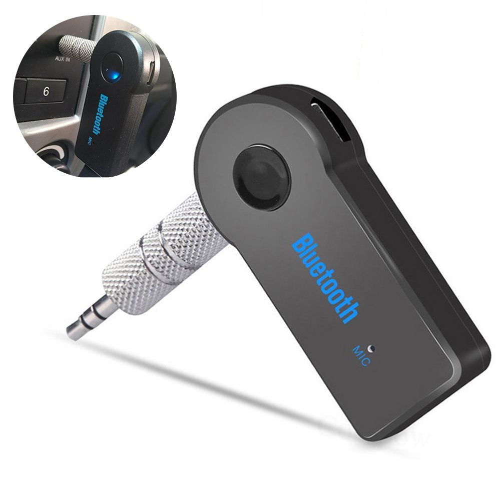 New Bluetooth 5.0 Transmitter Receiver 2 in1 Wireless Adapter 3.5mm Audio AUX Adapter For Car Audio Music Aux Handsfree Headset -