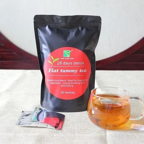 Slimming Tea Flat Tummy Tea Detox Organic Weight Loss Fat Burner 28 Days Tea-