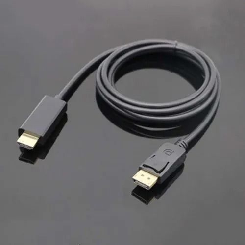1.8M Gold Plated Displayport DP to HDMI Adapter Cable Cord Display Port Male To HDTV Male Cable Converter PC Laptop -