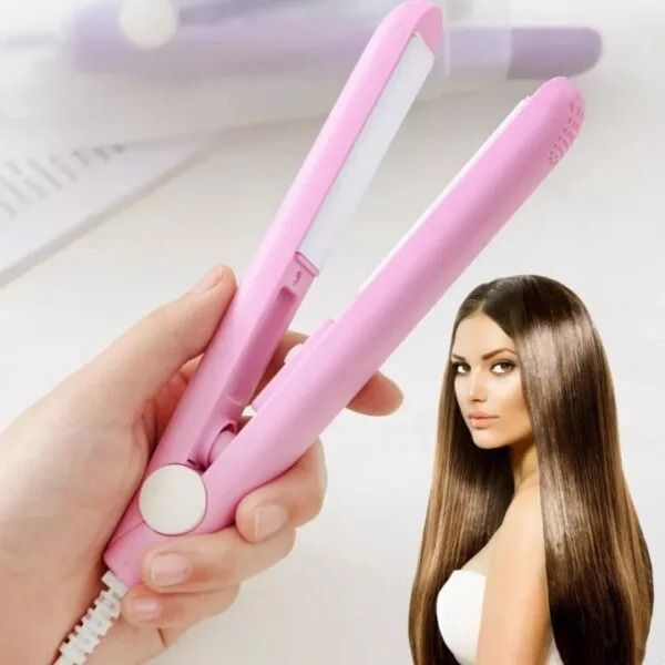 3 in 1 Hair Iron High Quality flat iron Straightening hot comb mini professional hair straightener & Curling Iron Styling Tools -