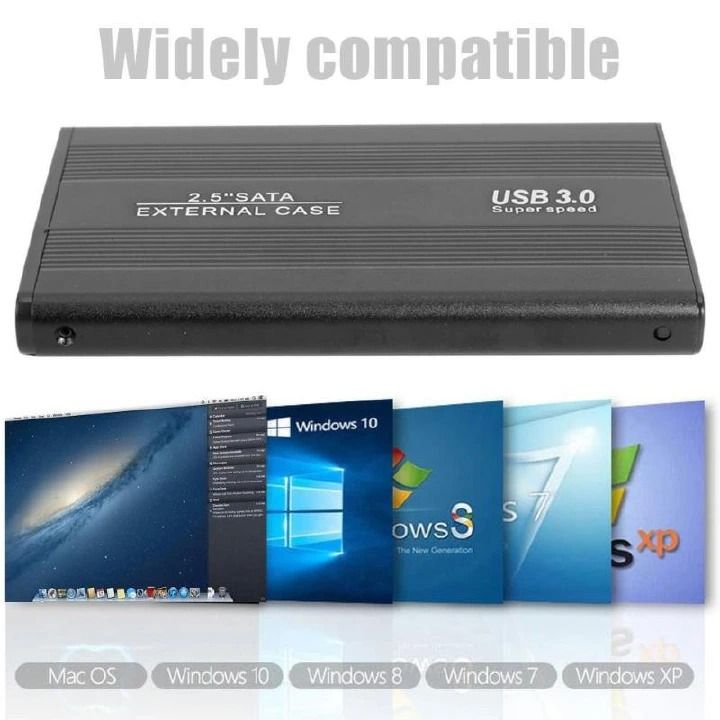 Hard Drive Case 2.5 inch USB3.0  External hd case enclosure usb to sata hard drive box for hdd 2 5 ssd notebook adapter hdd case -