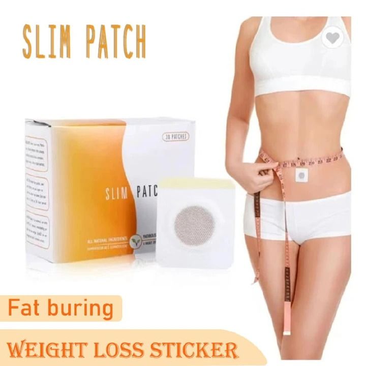 30Pcs/Box Weight Loss Slim Patch Fat Burning Slimming Products Body Belly Waist Losing Weight Cellulite Fat Burner Sticker Original Slimming Slim Patch Navel Sticker -
