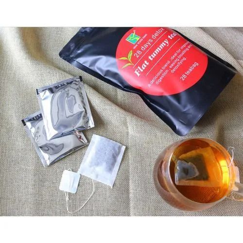 2025 New Flat Tummy Tea Slimming Detox Tea Weight Loss Fat Burner Natural Herbal Organic 28 Days Slim & Detox Tea Body Sllimming Tea -