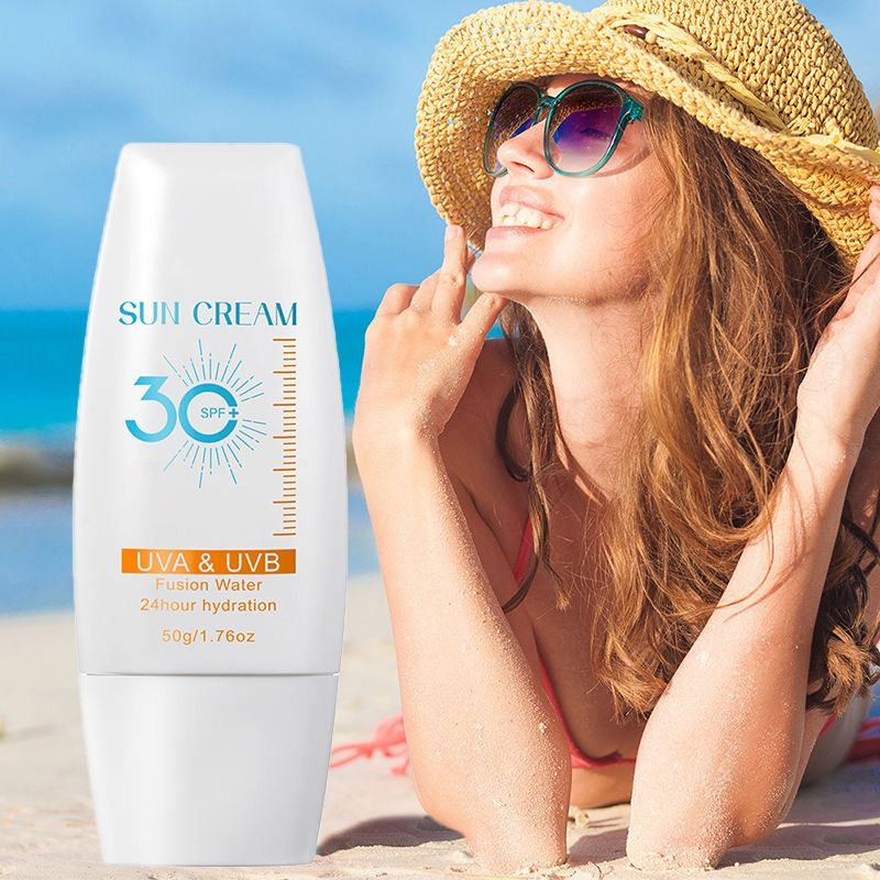 New Sunscreen Facial Body Sunscreen Cream Whitening Sun Lotion 50g Sunblock Skin Protective Cream Anti-Aging Oil-control Moisturizing SPF 30 - MOOYAM -