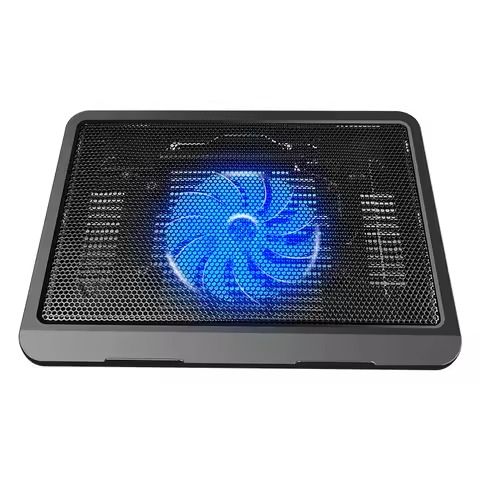 New Laptop Cooling Pad Stand  Base N19 USB Universal Large Powered Portable Silent Fan Radiator Luminous Cooling Pad Laptop Stand -