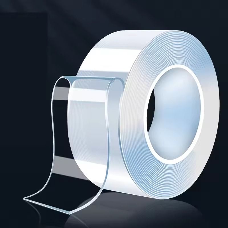 Transparent Double Sided Tape Nano Self-Adhesive Tape No Trace Reusable Tape Glue Sticker for Car Kitchen Bathroom -