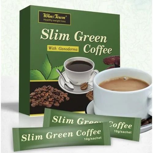 【Effective in 3 days】 18pcs/Set Slimming Coffee Herbal Thin Belly Tea Weight Loss Green Coffee for Flat Tummy Slimming Tea Fit Tea Natural Health Weight Original Weight Loss Tea Tea Herbal -