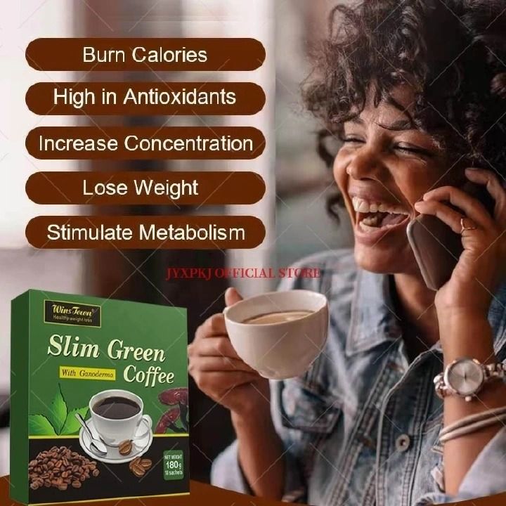 Slimming Coffee Flat Tummy Thin Belly Green Coffee Weight Loss Tea Fat Burner 🔥100% Authentic🔥Just 7 Days Effective slim Coffe for belly fat Tea Weight Loss Fat Blaster -