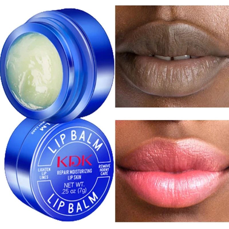 New Remove Dark Lip Balm Lip Gloss Fade Black Lips Lighten Melanin Exfoliating Gloss Oil Moisturizing Lip Care Lipstick Korean Makeup Health Products -