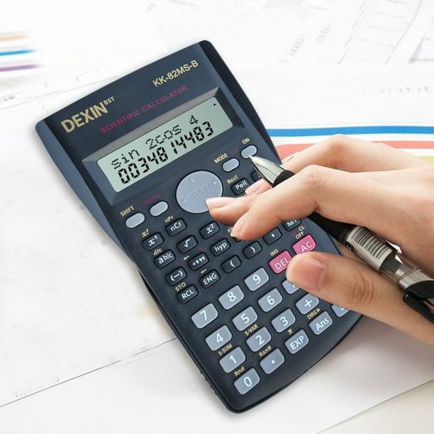 New Scientific Calculator with 240 Functions and 2-Line Screen Multi-purpose Portable School Office Multi-purpose Student Calculator for Math Teaching ,Display Digital LCD Scientific Calculator -