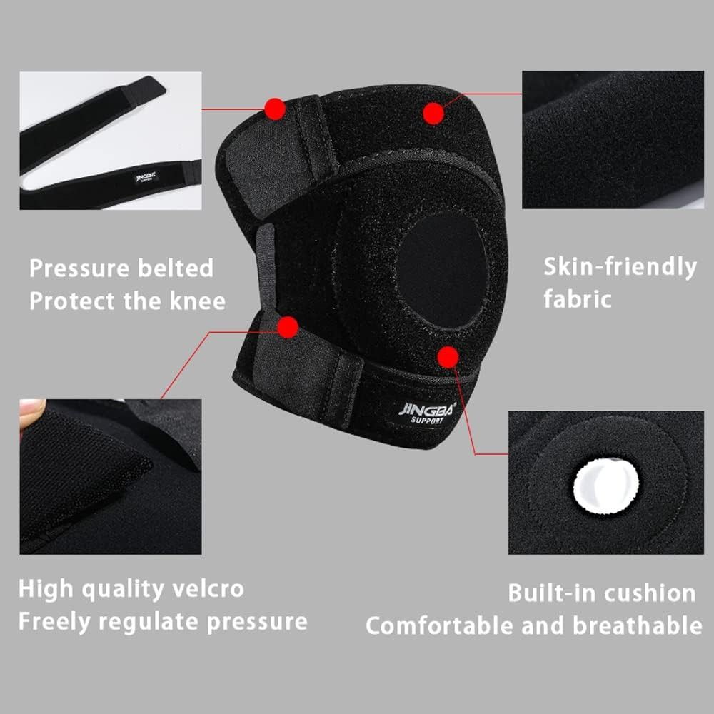 Knee Brace, Adjustable Knee Support Wrap For Knee Pain, Arthritis, ACL, MCL, Joint Pain Relief, Meniscus Tear, Sports knee Protector Injury Recovery, Running, Workout -